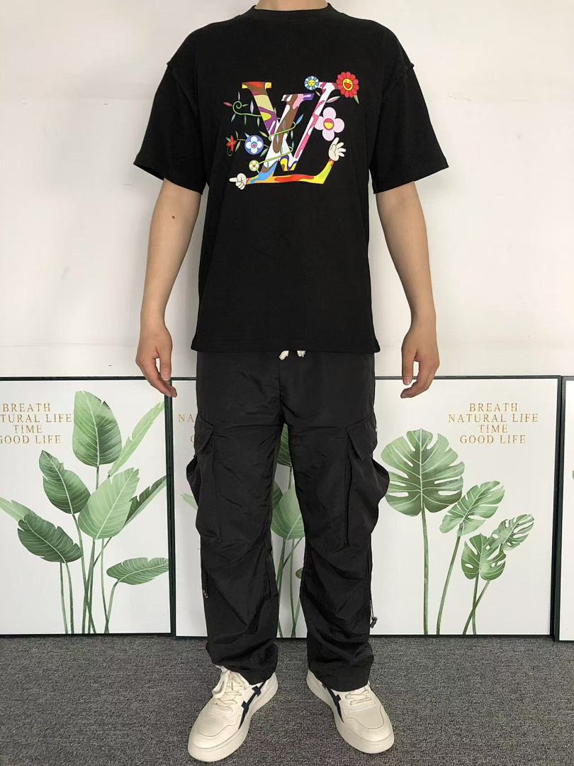 Louis Vuitton 95 L⭐ T-SHIRT 502170381 (Im 170Cm 57Kg I Wear Size S In The Phot) - Image 3