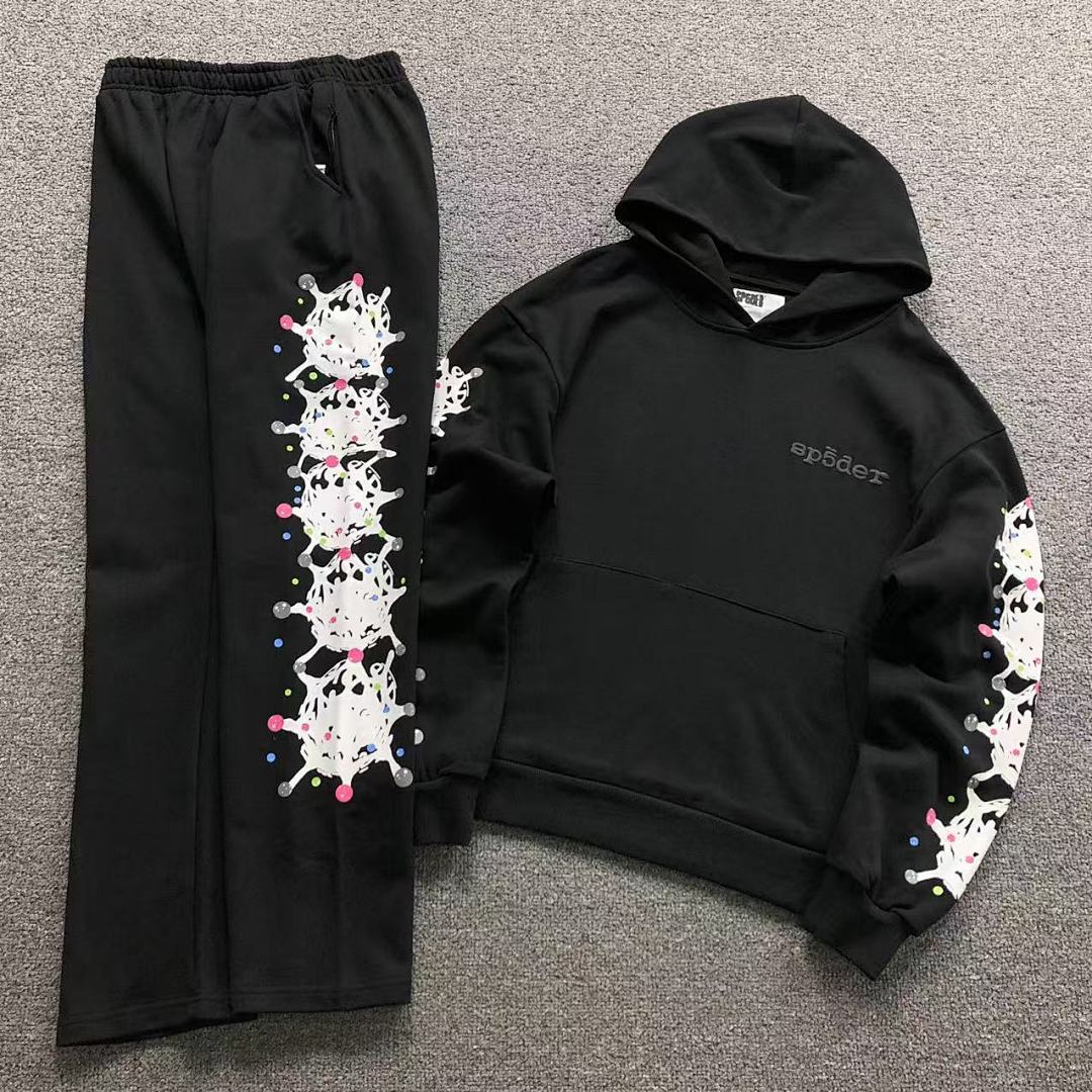 Sp5der TROUSERS 125 SP5DER HOODIE