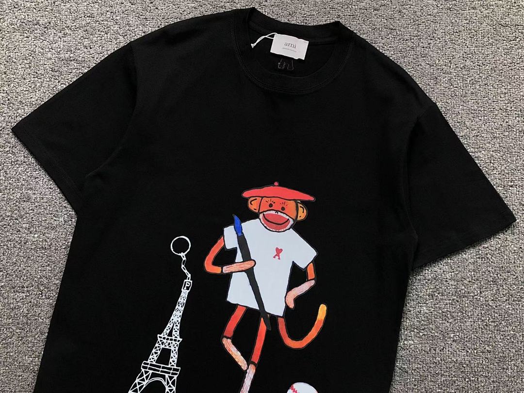 AMI 95 AMI T-SHIRT 3203201621 (Im 170Cm 60Kg I Wear Size M In The Phot) - Image 18