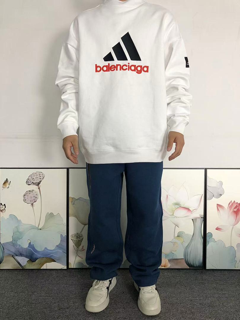 Balenciaga 235 B⭐L⭐⭐⭐IA⭐A HOODIE 4122706163 (Im 170Cm 60Kg I Wear Size 1 In The Phot) - Image 3