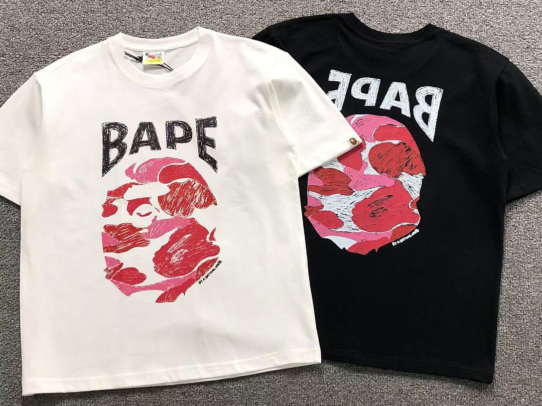 Bape 95 BAPE T-SHIRT 3205040517 (Im 170Cm 60Kg I Wear Size S In The Phot) - Image 6