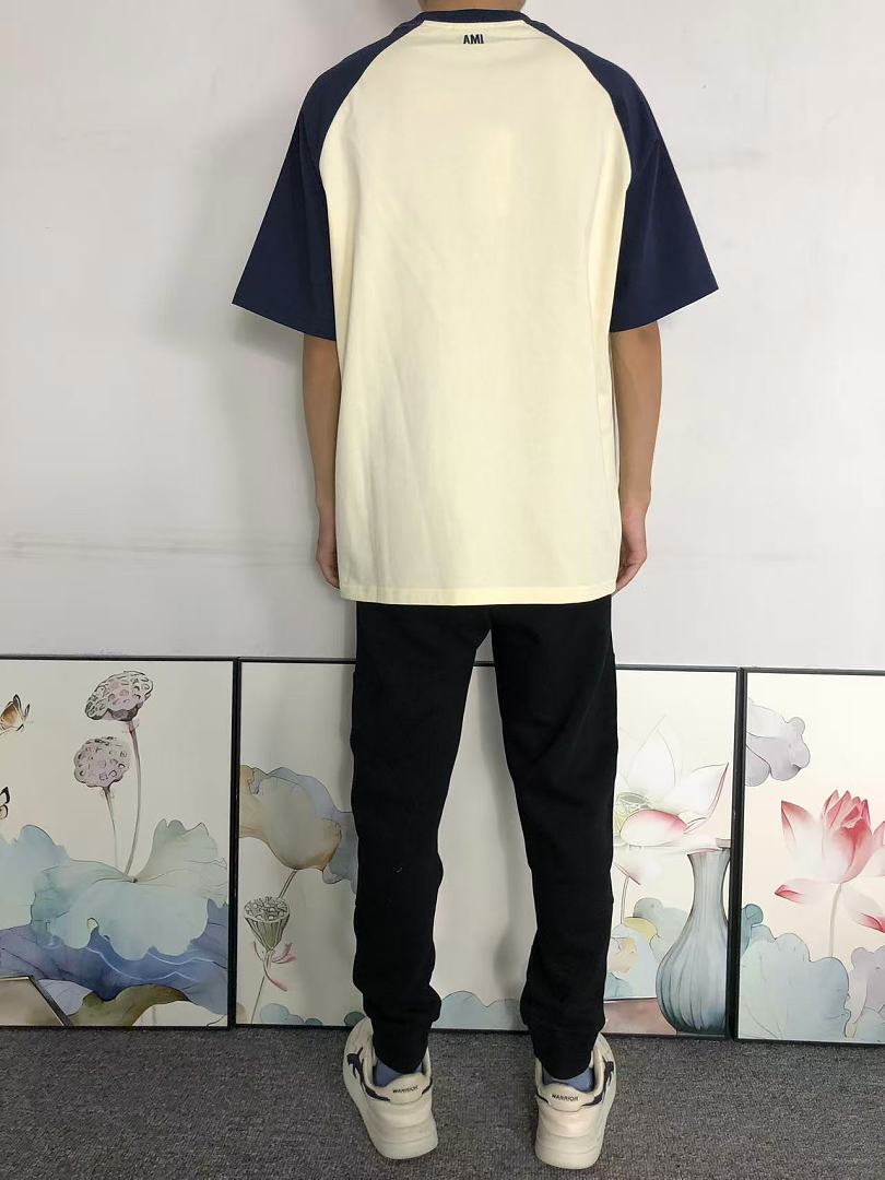 AMI 98 AMI T-SHIRT 3208210521 (Im 170Cm 60Kg I Wear Size S In The Phot) - Image 4
