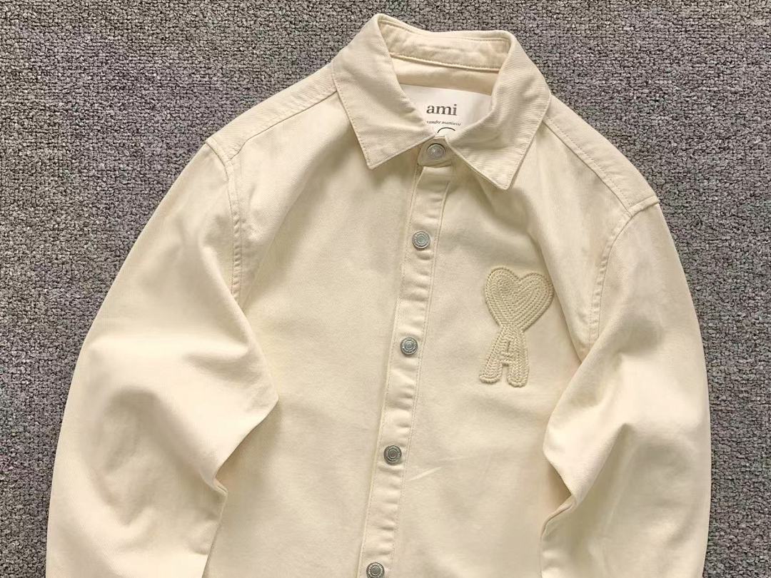 AMI 208 AMI JACKET 4105060321 (Im 170Cm 60Kg I Wear Size M In The Phot) - Image 8