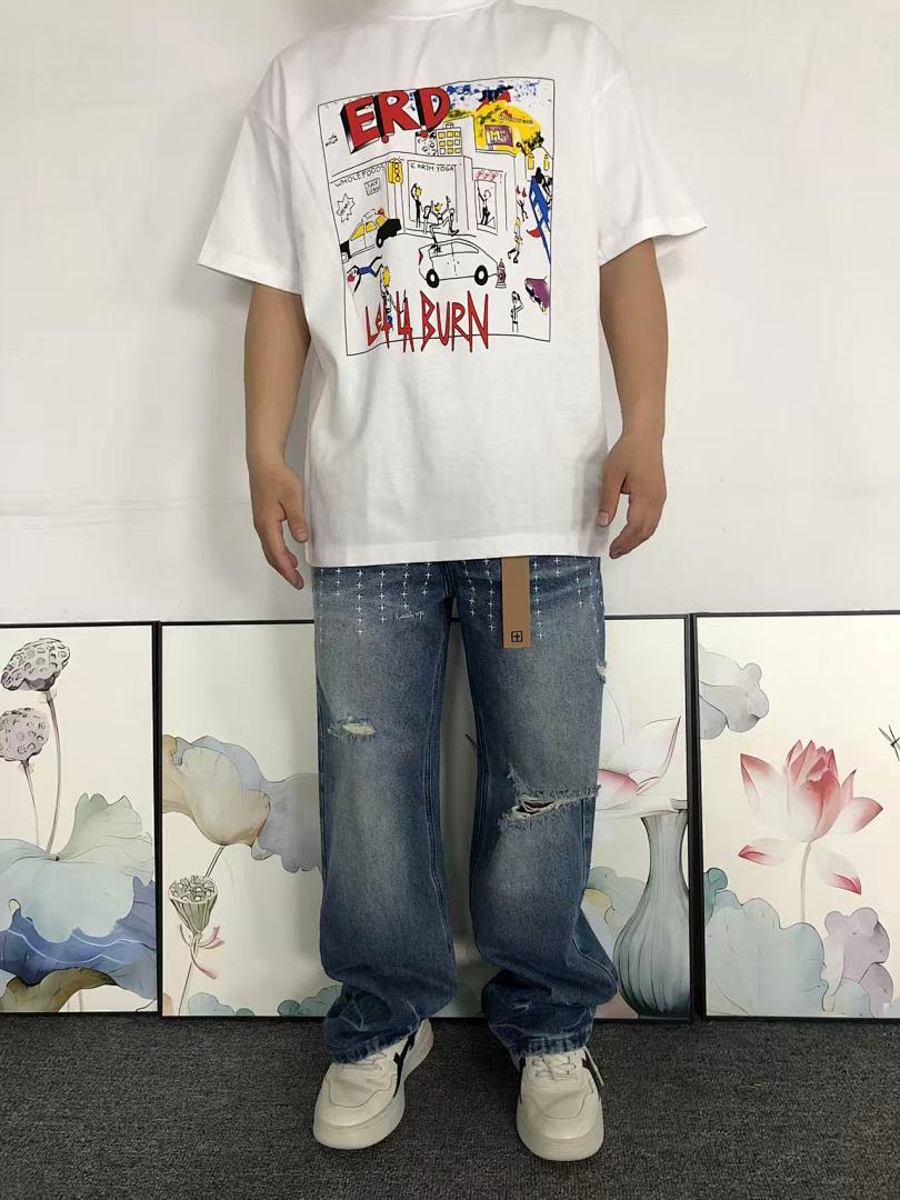 Chanel 88 ENFANTS RICHES DEPRIMES T-SHIRT 5211719162 (Im 170Cm 60Kg I Wear Size S In The Phot) - Image 3
