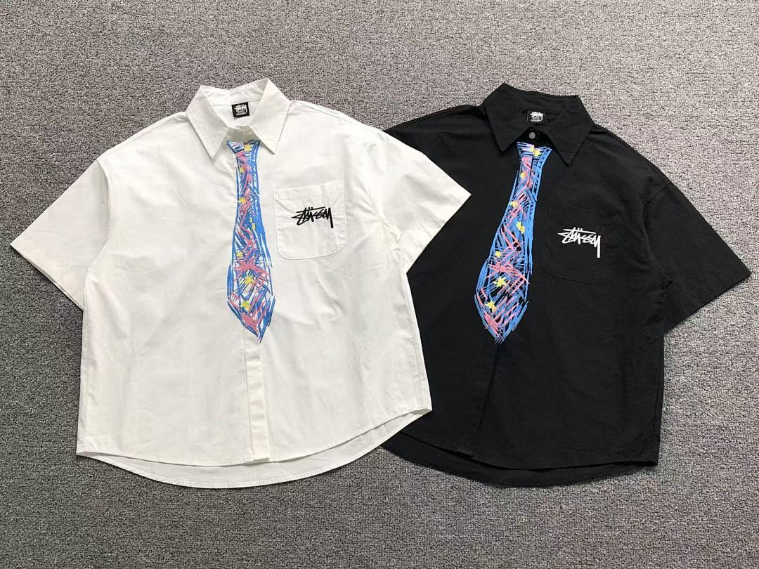 Stussy 108 STUSSY SHIRT 56090782 (Im 170Cm 60Kg I Wear Size S In The Phot) - Image 5