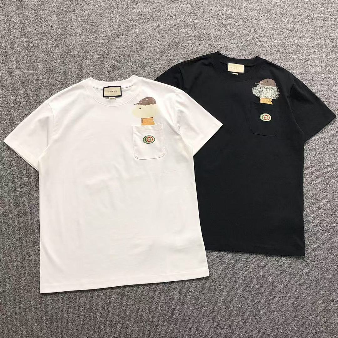 Gucci 125 G⭐C⭐I T-SHIRT 311211621 (Im 170Cm 57Kg I Wear Size XS In The Phot)