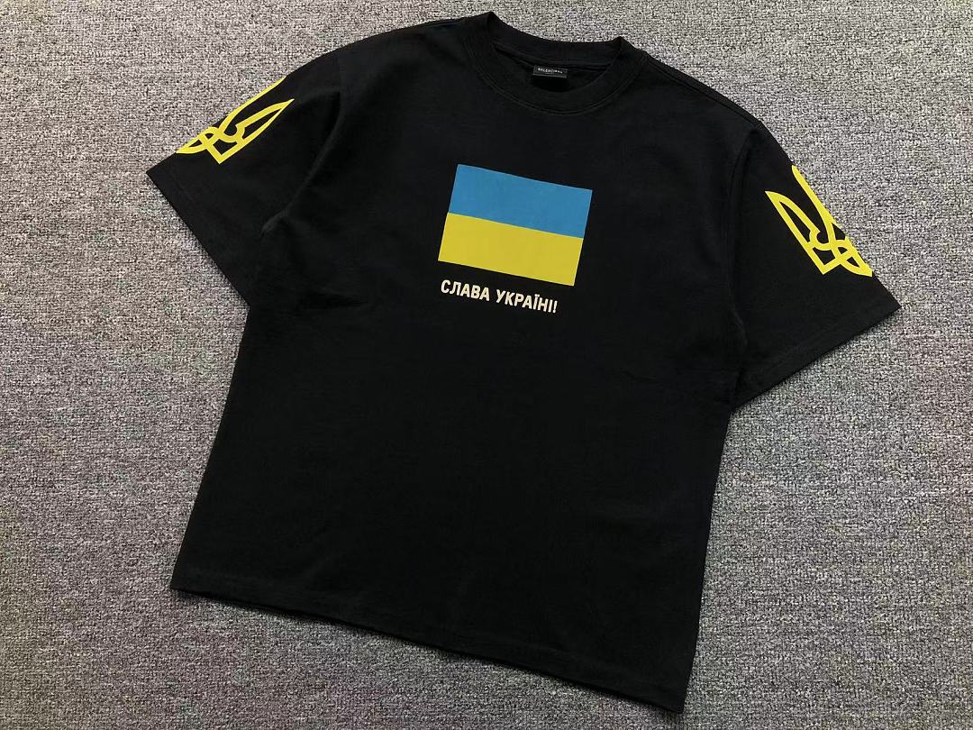 Balenciaga 125 B⭐L⭐⭐⭐IA⭐A T-SHIRT 42042407163 (Im 170Cm 60Kg I Wear Size XS In The Phot) - Image 6