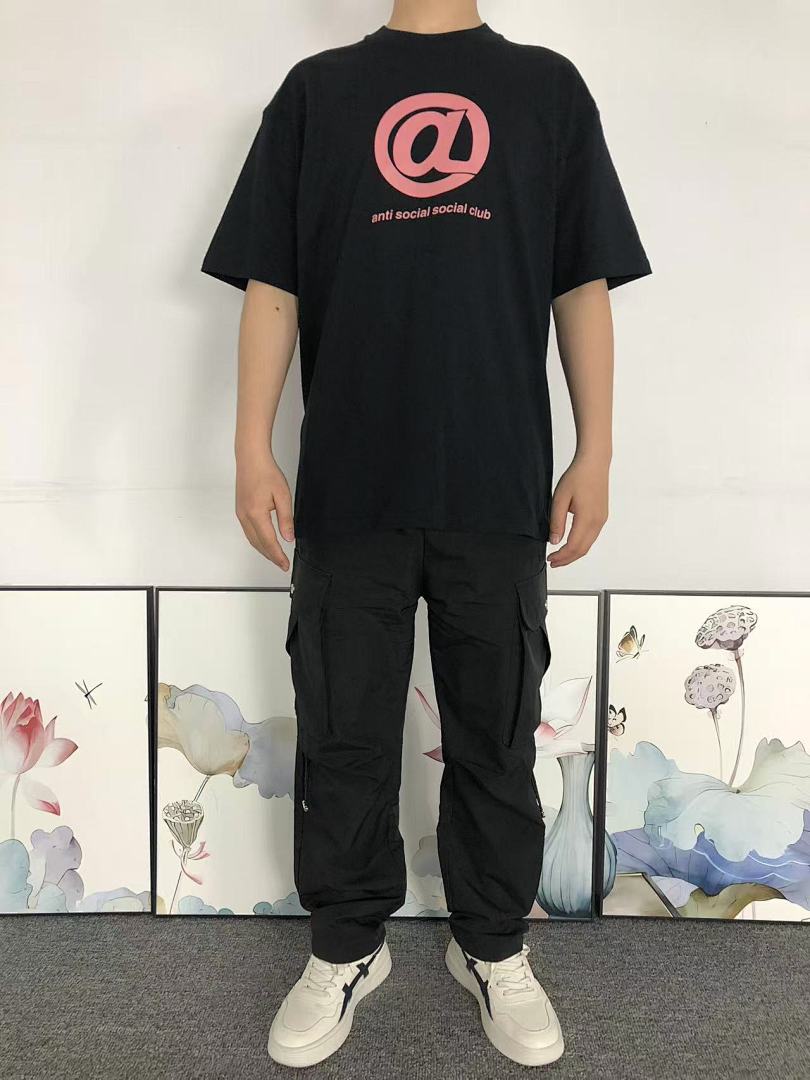 Christian Louboutin 85 ANTI SOCIAL CLUB T-SHIRT 4050131102 (Im 170Cm 60Kg I Wear Size L In The Phot) - Image 3