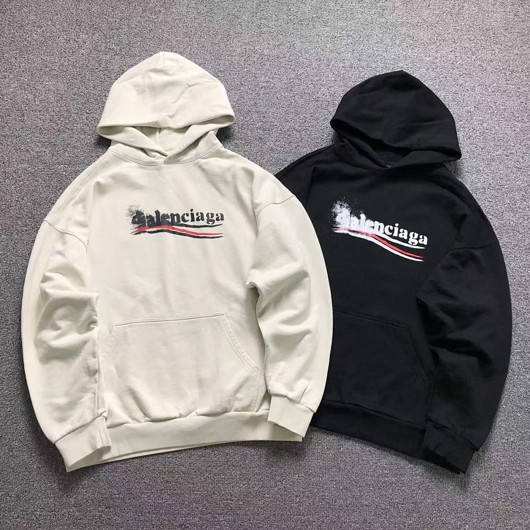 Balenciaga 225 B⭐L⭐⭐⭐IA⭐A HOODIE 4122713163 (Im 170Cm 60Kg I Wear Size XS In The Phot)