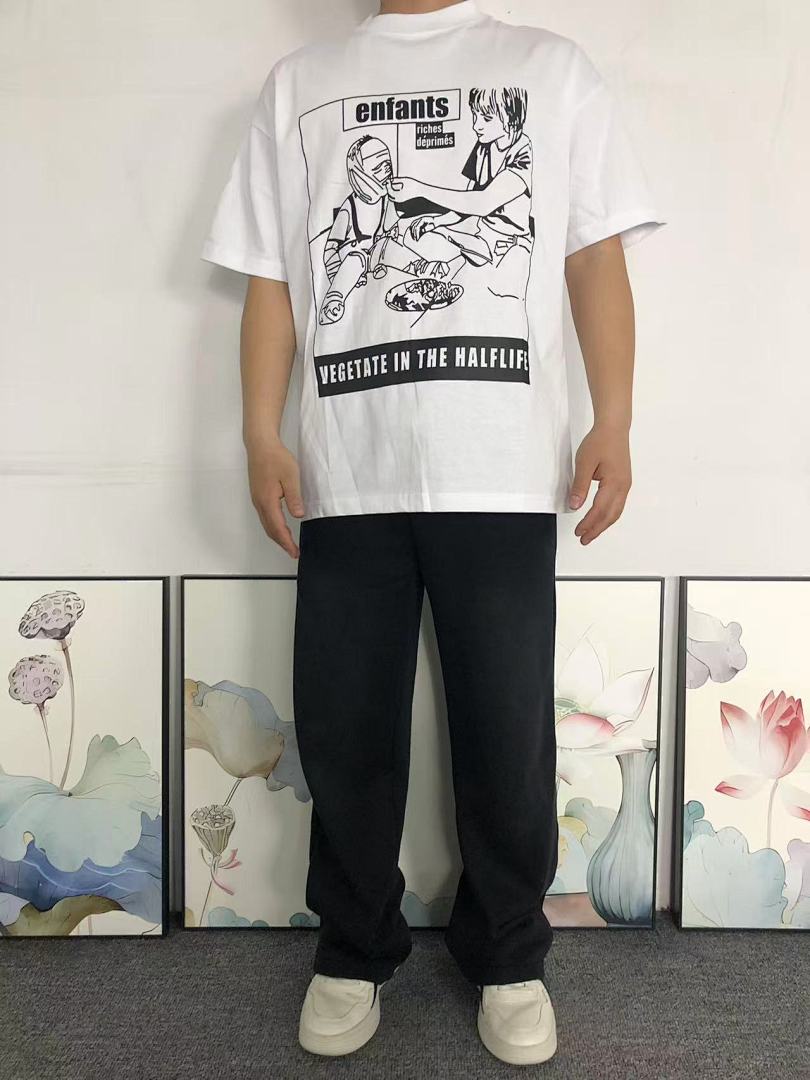 Chanel 85 ENFANTS RICHES DEPRIMES T-SHIRT 42012411162 (Im 170Cm 60Kg I Wear Size S In The Phot) - Image 3