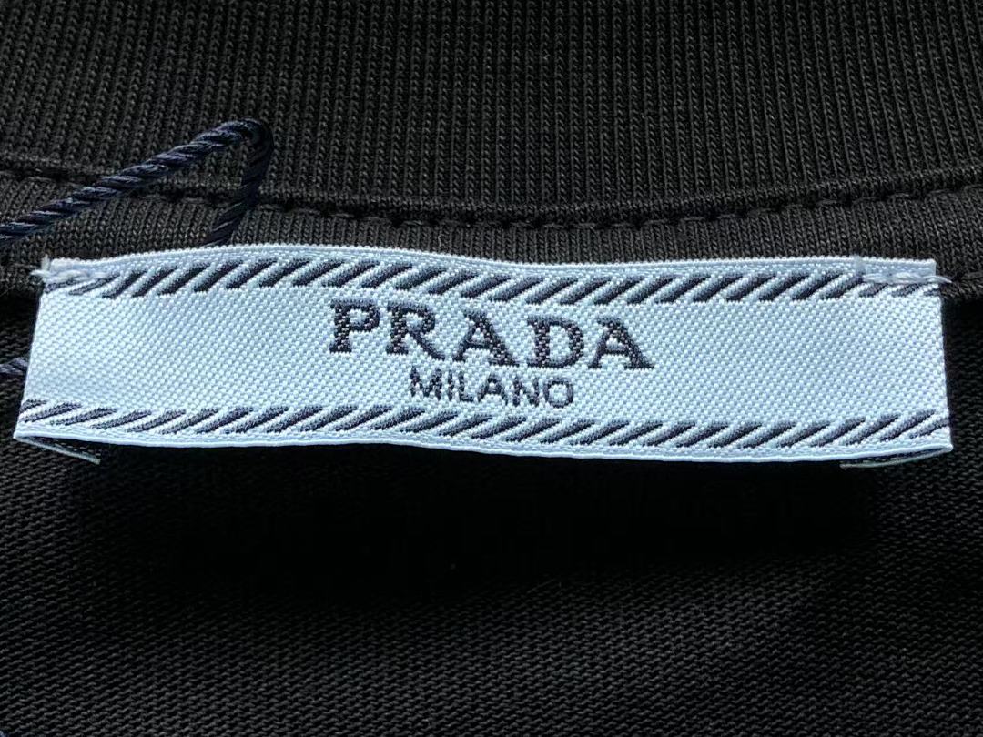 Prada 108 P⭐A⭐A T-SHIRT 521234919 (Im 170Cm 60Kg I Wear Size XS In The Phot) - Image 21