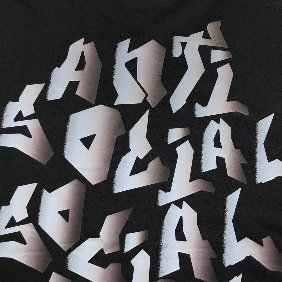 Christian Louboutin 85 ANTI SOCIAL CLUB T-SHIRT - Image 15