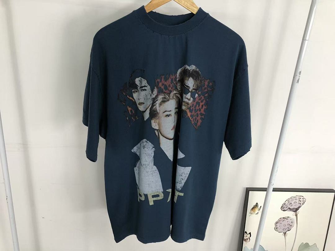 Balenciaga 178 B⭐L⭐⭐⭐IA⭐A T-SHIRT 2152603001 (Im 170Cm 60Kg I Wear Size 2 In The Phot) - Image 21