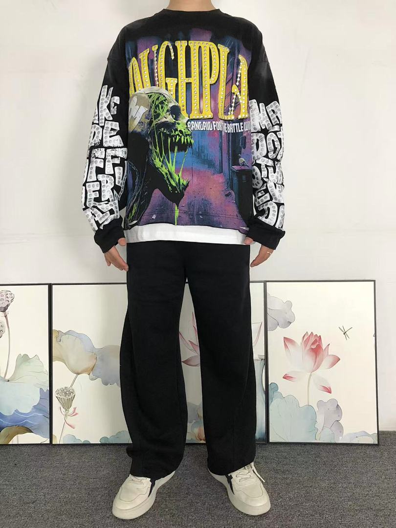 Unbranded 138 R⭐⭐G⭐P⭐⭐Y LONG SLEEVED 3112101017 (Im 170Cm 60Kg I Wear Size S In The Phot) - Image 3