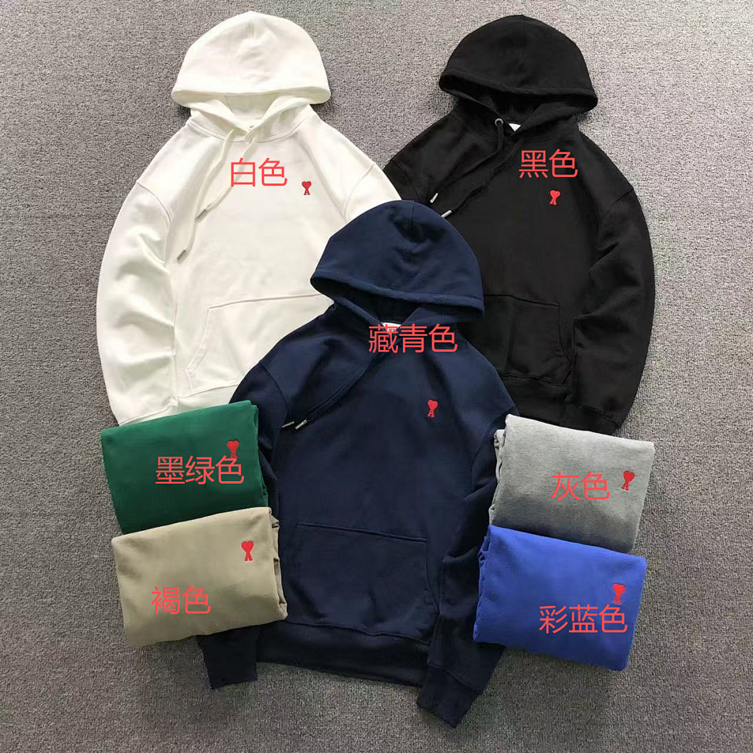 AMI 168 AMI HOODIE 3110170121 (Im 170Cm 60Kg I Wear Size M In The Phot) - Image 2