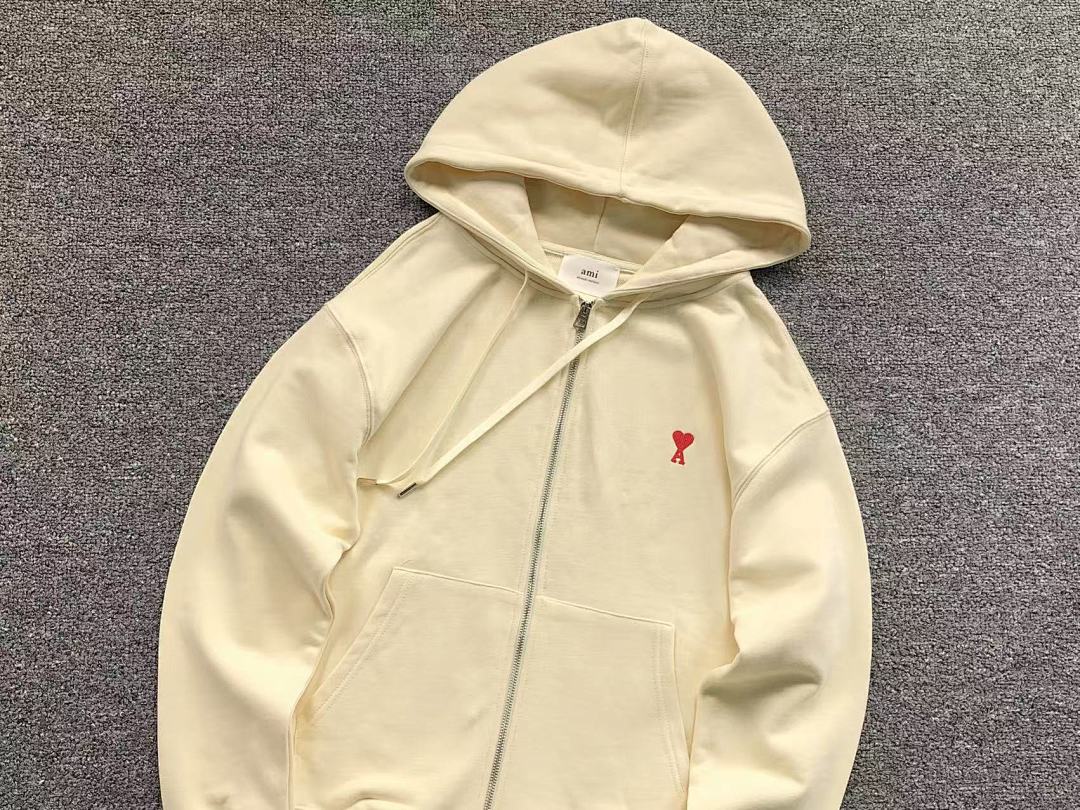 AMI 125 AMI HOODIE 57281088 (Im 170Cm 60Kg I Wear Size M In The Phot) - Image 11
