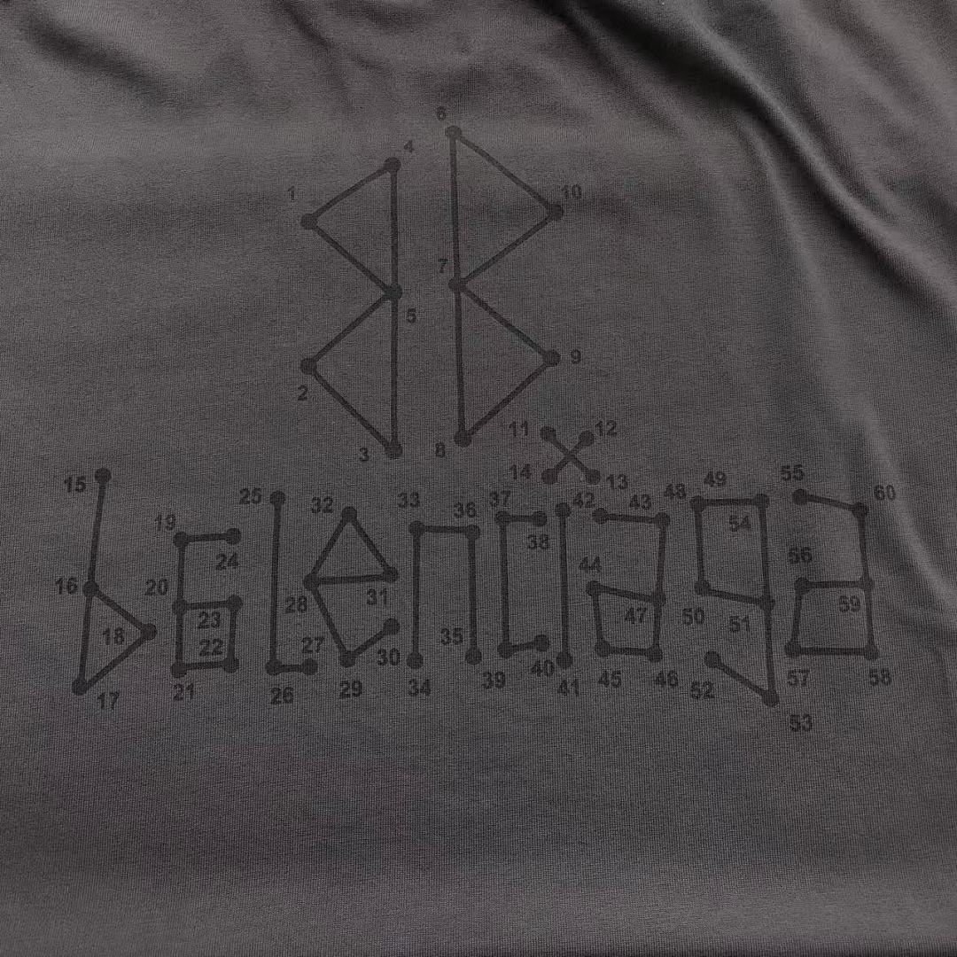 Balenciaga 118 B⭐L⭐⭐⭐IA⭐A T-SHIRT 3203070403 (Im 170Cm 60Kg I Wear Size M In The Phot) - Image 10