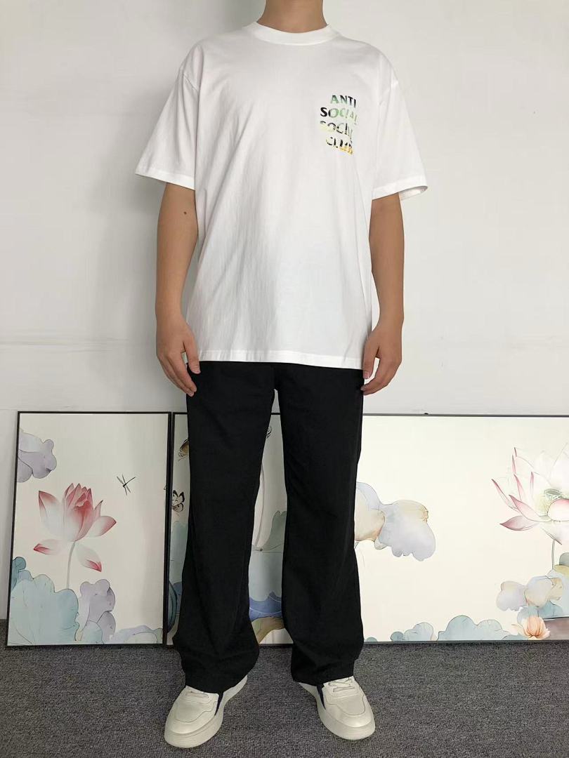 Christian Louboutin 85 ANTI SOCIAL CLUB T-SHIRT 3109030202 (Im 170Cm 60Kg I Wear Size L In The Phot) - Image 3