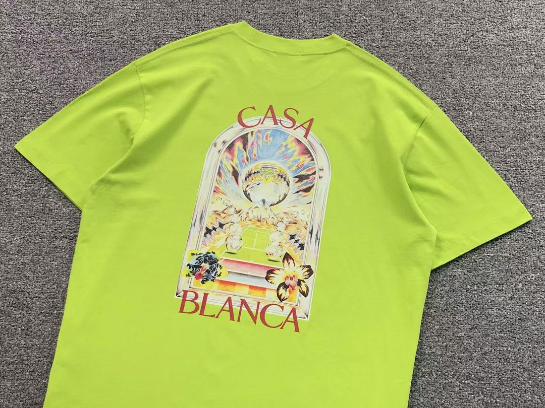 Casablanca 98 CASABLANCA T-SHIRT 5233012127 (Im 170Cm 60Kg I Wear Size L In The Phot) - Image 14