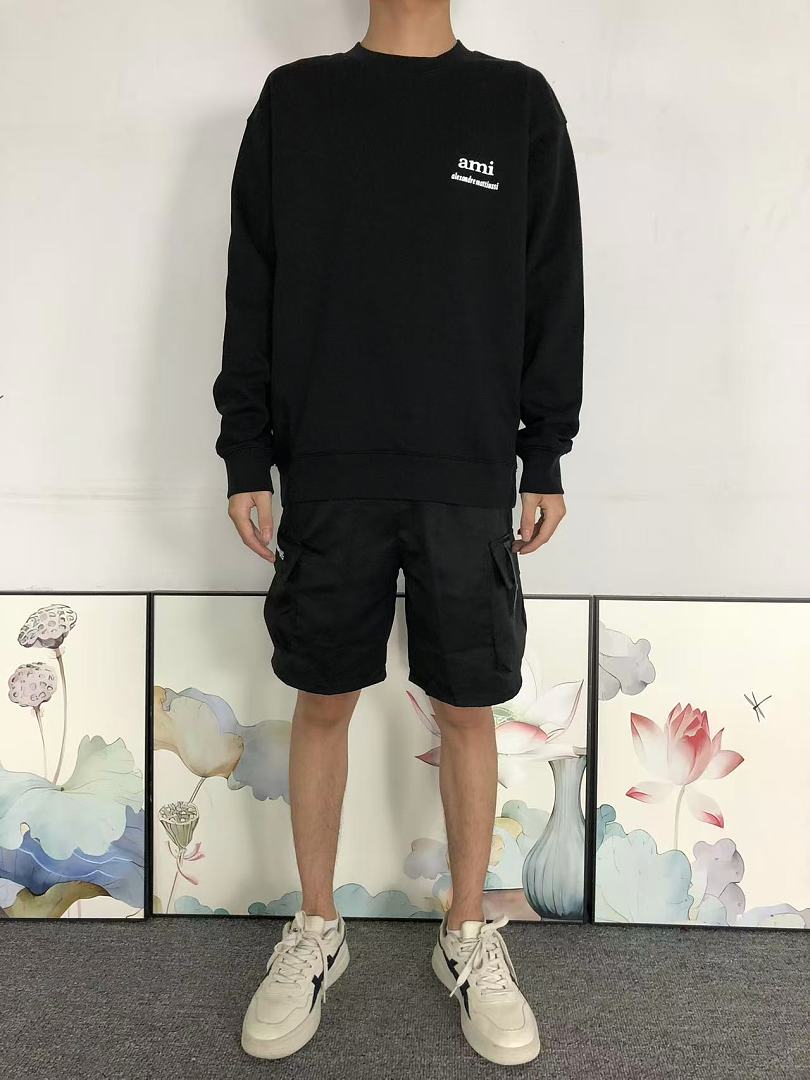 AMI 135 AMI HOODIE 3208164517 (Im 170Cm 60Kg I Wear Size S In The Phot) - Image 3