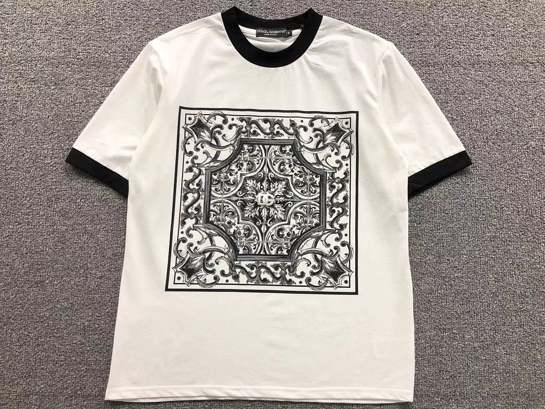 Dolce & Gabbana 185 D⭐LC⭐ GA⭐⭐A⭐A T-SHIRT 22041531125 (Im 170Cm 65Kg I Wear Size 48 In The Phot) - Image 7