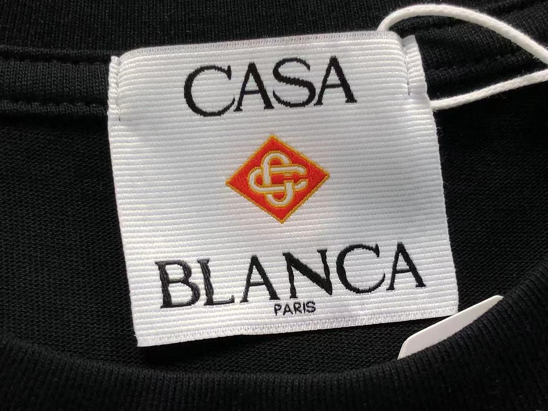 Casablanca 105 CASABLANCA T-SHIRT 52071806127 (Im 170Cm 60Kg I Wear Size L In The Phot) - Image 31