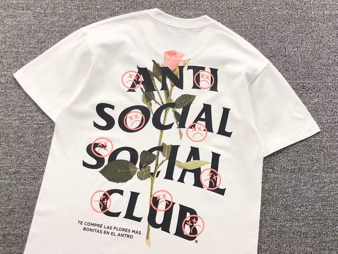 Christian Louboutin 85 ANTI SOCIAL CLUB T-SHIRT - Image 6