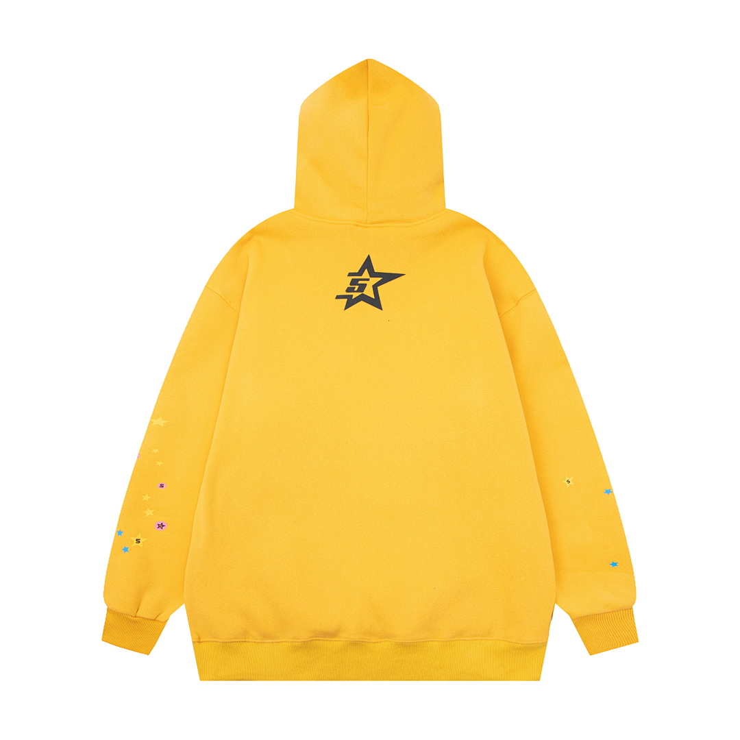 Sp5der TROUSERS115 SP5DER 555 HOODIE - Image 10