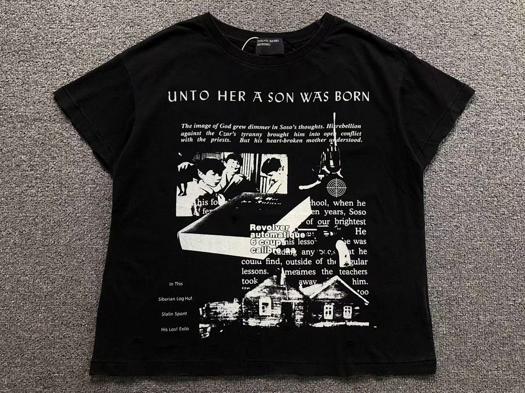 Chanel 115 ENFANTS RICHES DEPRIMES T-SHIRT 3204113717 (Im 170Cm 60Kg I Wear Size S In The Phot) - Image 5