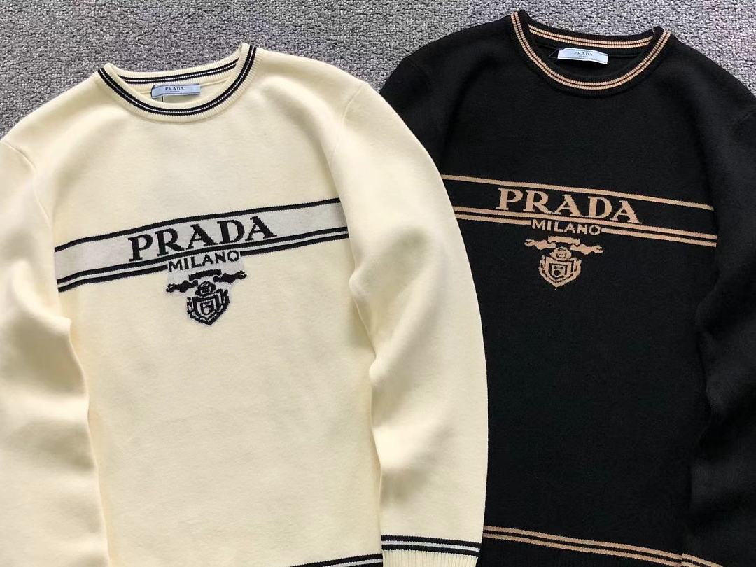 Prada 208 P⭐A⭐A SWEATER 3208161121 (Im 170Cm 60Kg I Wear Size L In The Phot) - Image 6