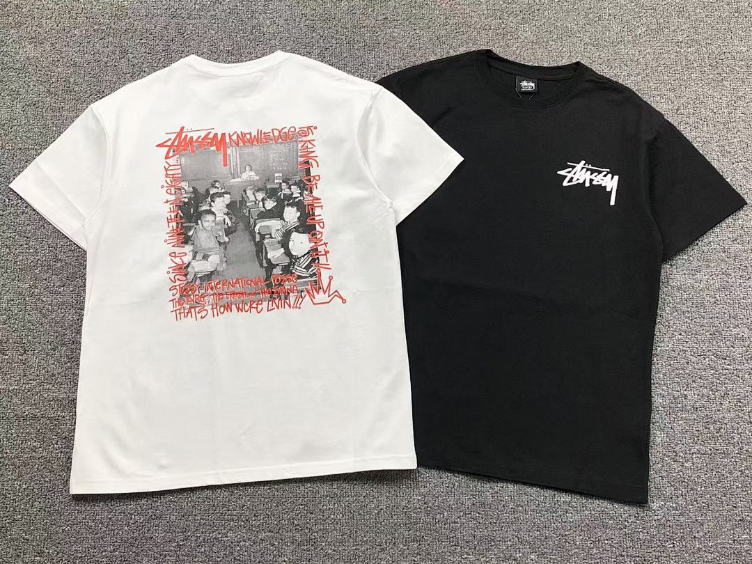 Stussy 108 STUSSY T-SHIRT 502251677 (Im 170Cm 55Kg I Wear Size S In The Phot) - Image 5