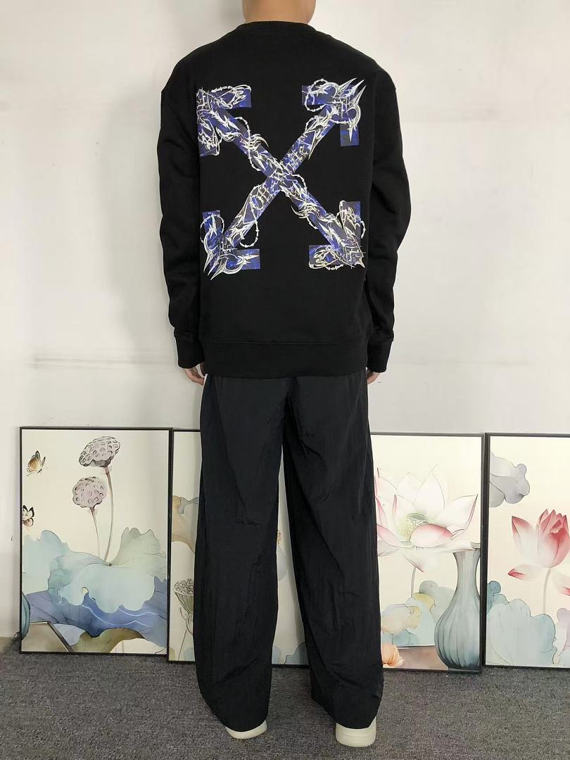 Off-White 135 OFF-WHITE HOODIE 3209051119 (Im 170Cm 60Kg I Wear Size M In The Phot) - Image 4