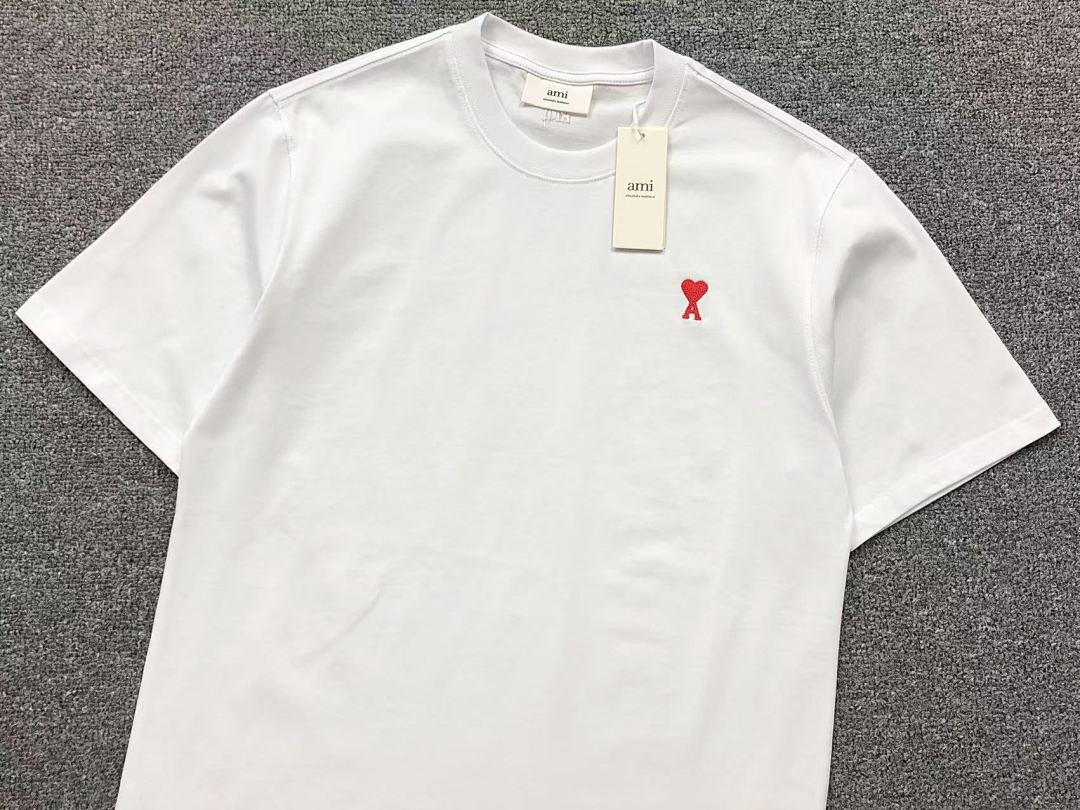 AMI 95 AMI T-SHIRT 412201617 (Im 170Cm 57Kg I Wear Size S In The Phot) - Image 8