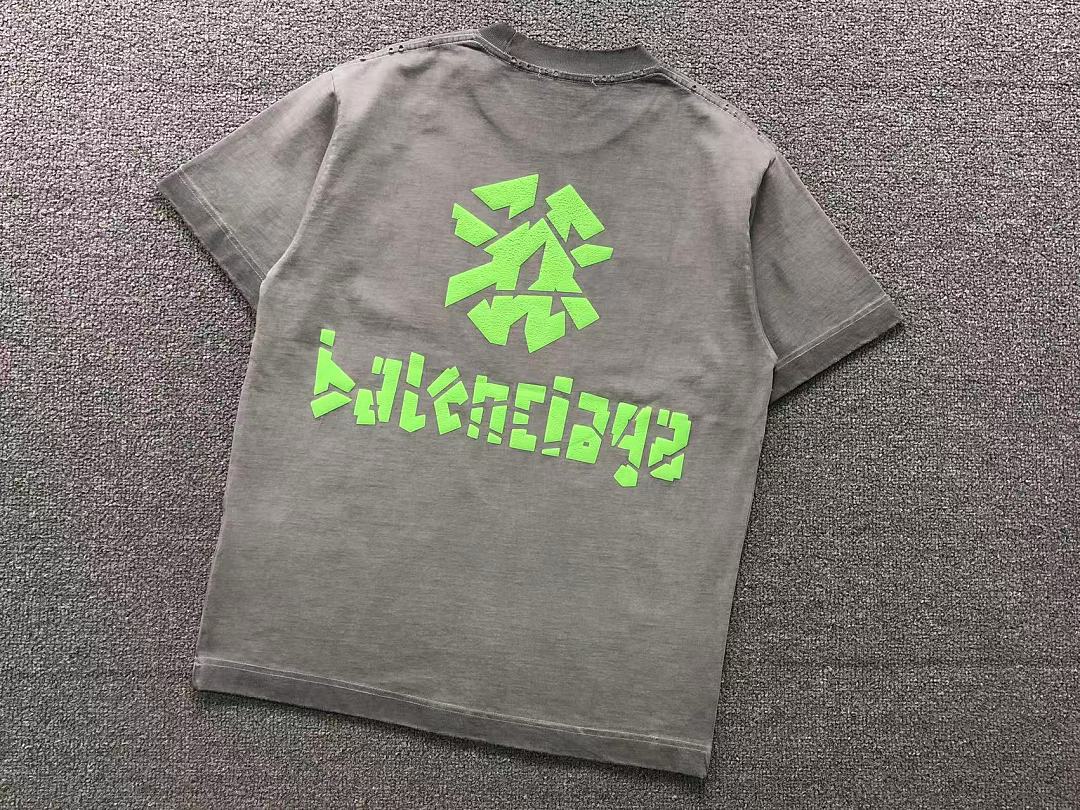 Balenciaga 125 B⭐L⭐⭐⭐IA⭐A T-SHIRT 5207271081 (Im 170Cm 60Kg I Wear Size S In The Phot) - Image 8