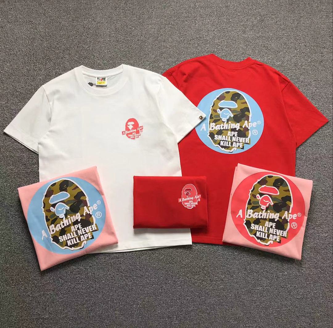 Bape 78 BAPE T-SHIRT 1102090542 (Im 170Cm 55Kg I Wear Size S In The Phot)