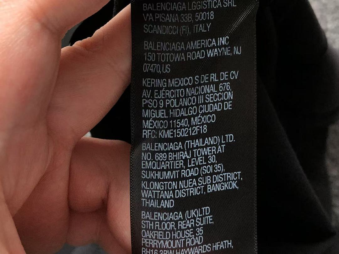 Balenciaga 118 B⭐L⭐⭐⭐IA⭐A T-SHIRT 212222021 (Im 170Cm 57Kg I Wear Size S In The Phot) - Image 22