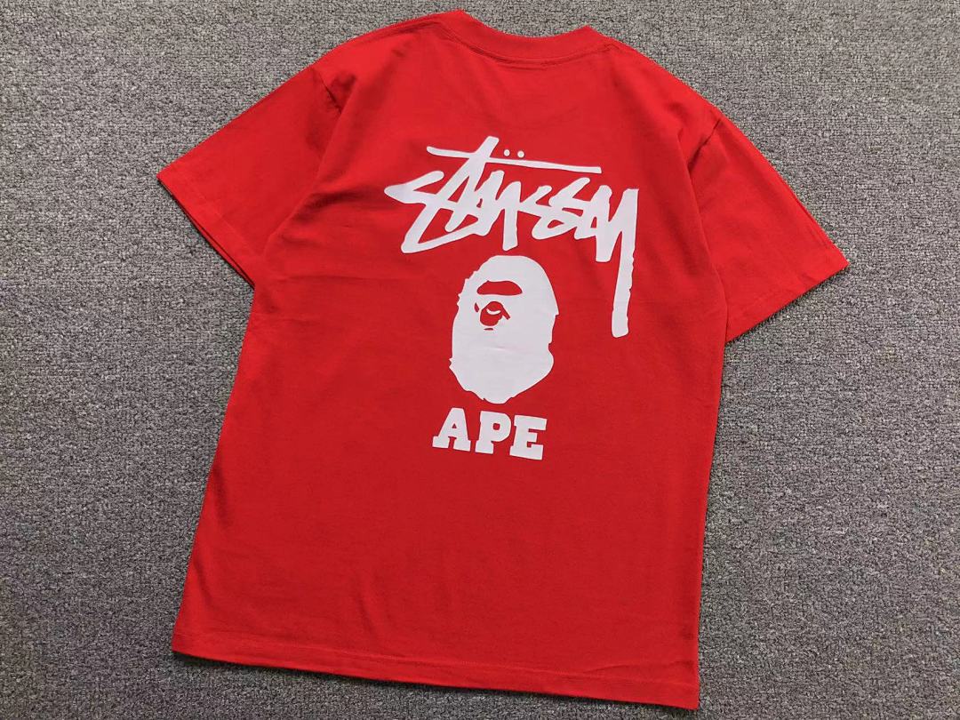 Bape 78 BAPE STUSSY T-SHIRT - Image 10