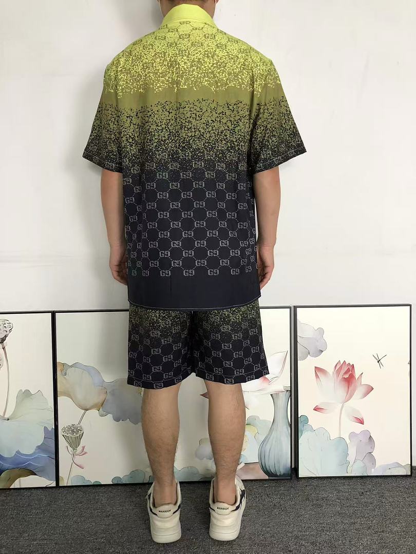 Gucci 165 G⭐C⭐I SHIRT SHORTS 3206062920 (Im 170Cm 60Kg I Wear Size L In The Phot) - Image 5