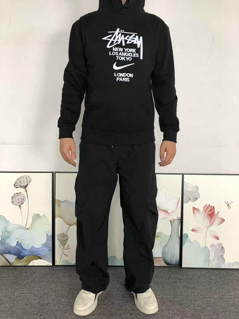 Unbranded 215 STUSSY HOODIE 412042101 (Im 170Cm 60Kg I Wear Size M In The Phot) - Image 3