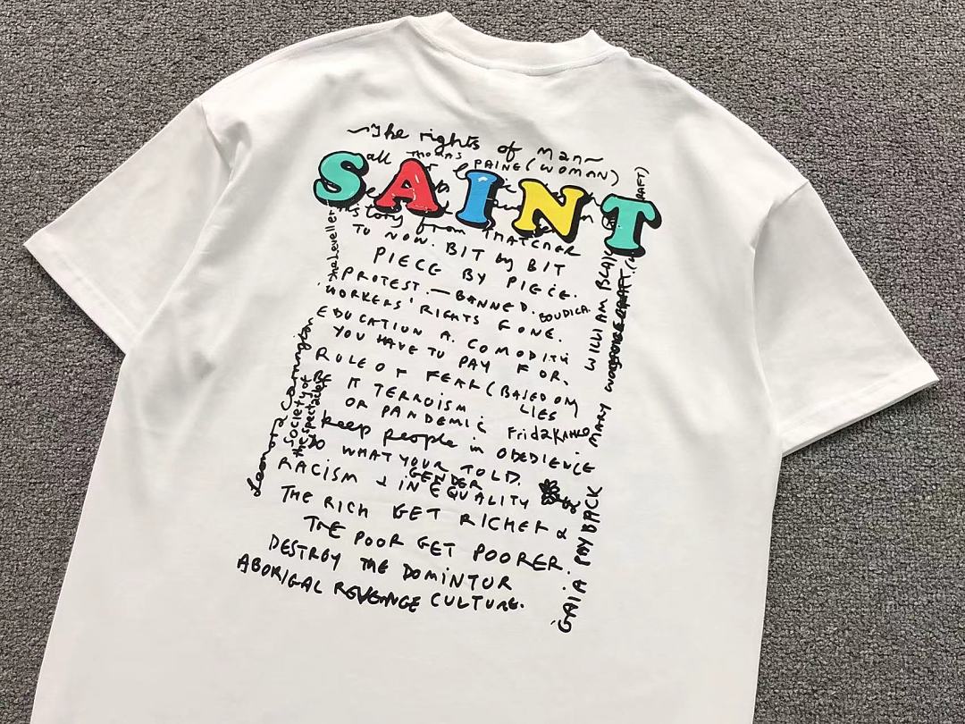 Chanel 113 SAINT MICHAEL T-SHIRT 3206183917 (Im 170Cm 60Kg I Wear Size S In The Phot) - Image 10