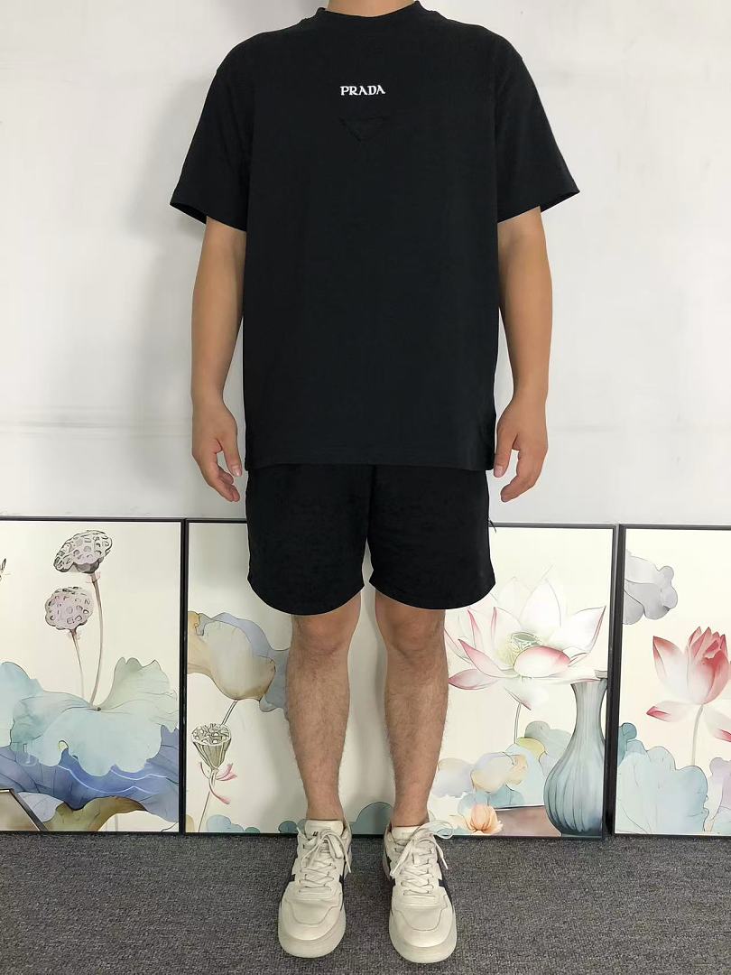 Prada 125 P⭐A⭐A T-SHIRT 2208032415 (Im 170Cm 60Kg I Wear Size S In The Phot) - Image 3