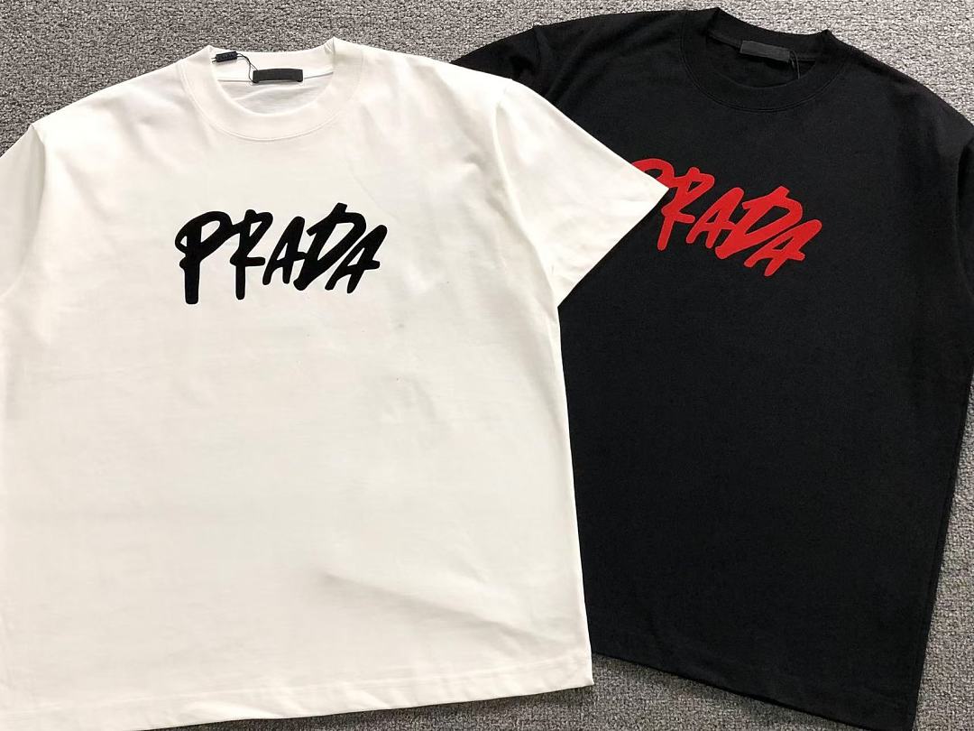 Prada 118 P⭐A⭐A T-SHIRT 42042904133 (Im 170Cm 60Kg I Wear Size 2XL In The Phot) - Image 6