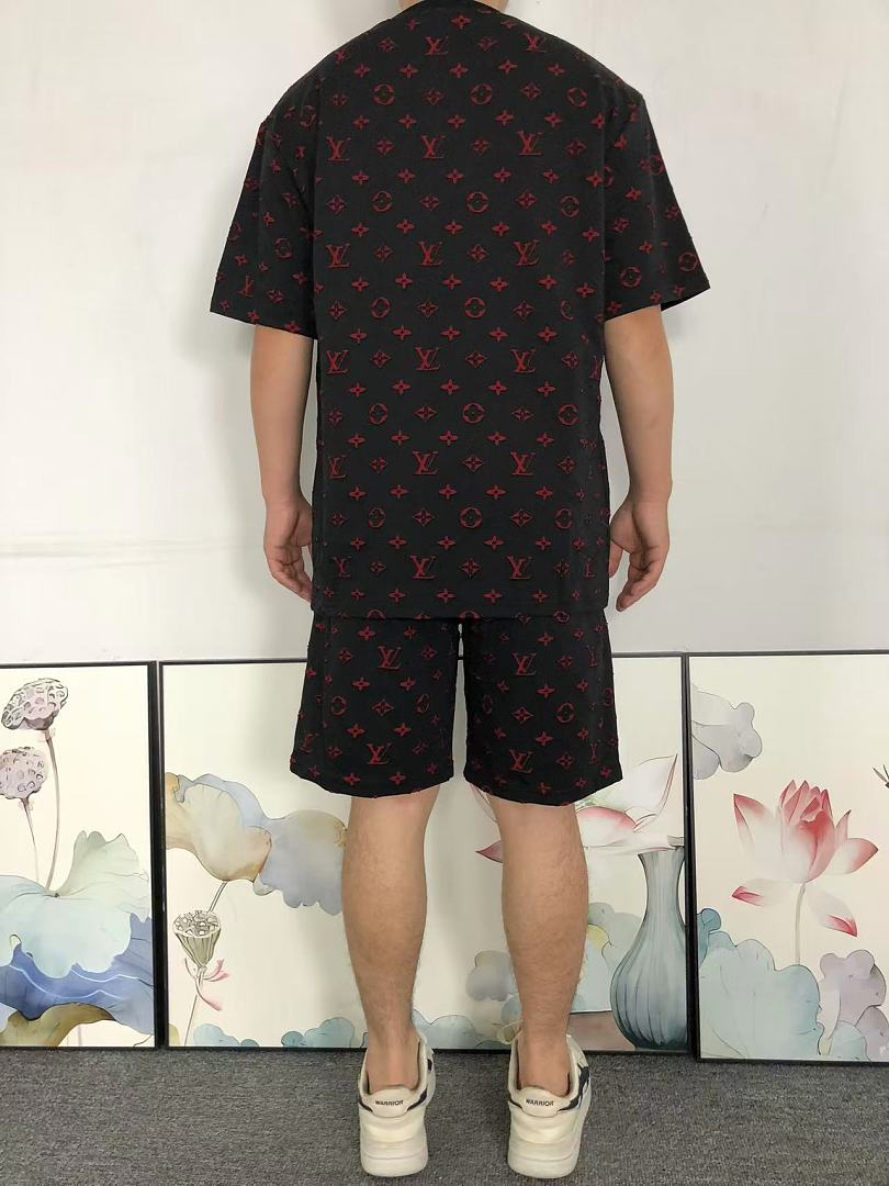 Louis Vuitton 218 L⭐ T-SHIRT SHORTS 5260205147 (Im 170Cm 60Kg I Wear Size XL In The Phot) - Image 5