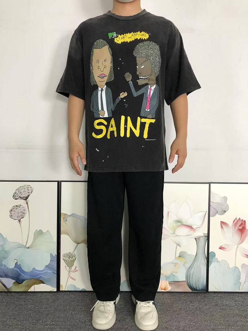 Chanel 95 SAINT MICHAEL T-SHIRT 5251909162 (Im 170Cm 60Kg I Wear Size M In The Phot) - Image 3