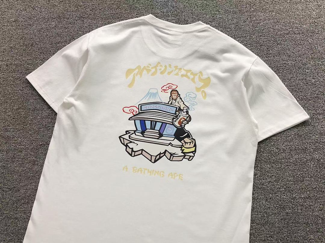 Bape 85 BAPE T-SHIRT 3104180531 (Im 170Cm 60Kg I Wear Size L In The Phot) - Image 14