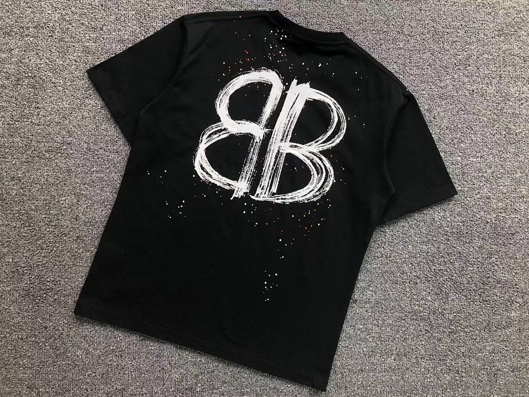 Balenciaga 115 B⭐L⭐⭐⭐IA⭐A T-SHIRT 3103234820 (Im 170Cm 60Kg I Wear Size S In The Phot) - Image 11