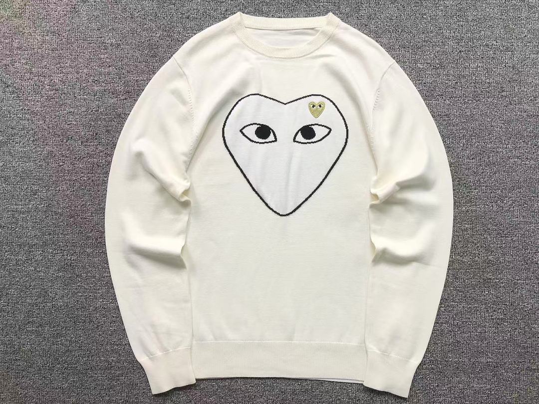 Unbranded 235 CDG SWEATER 2208192501 (Im 170Cm 60Kg I Wear Size 2XL In The Phot) - Image 7