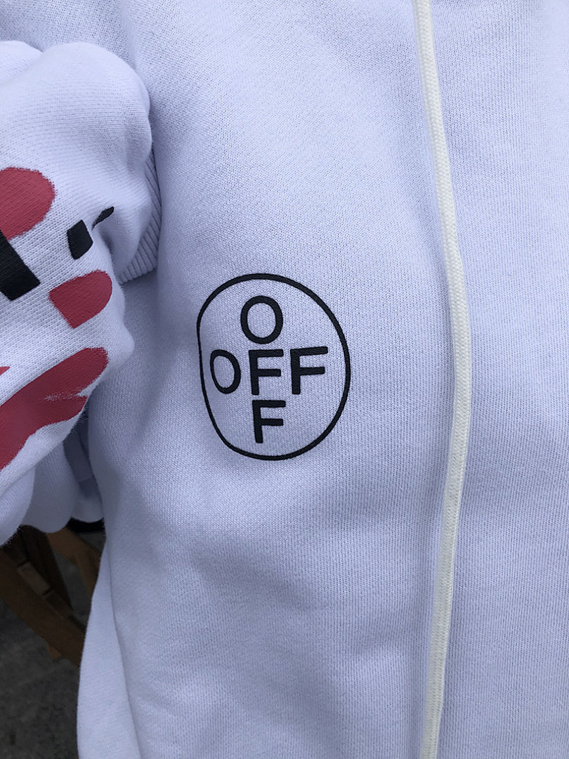 Off-White 98 OFF-WHITE (WHITE HOODIE) - Image 42