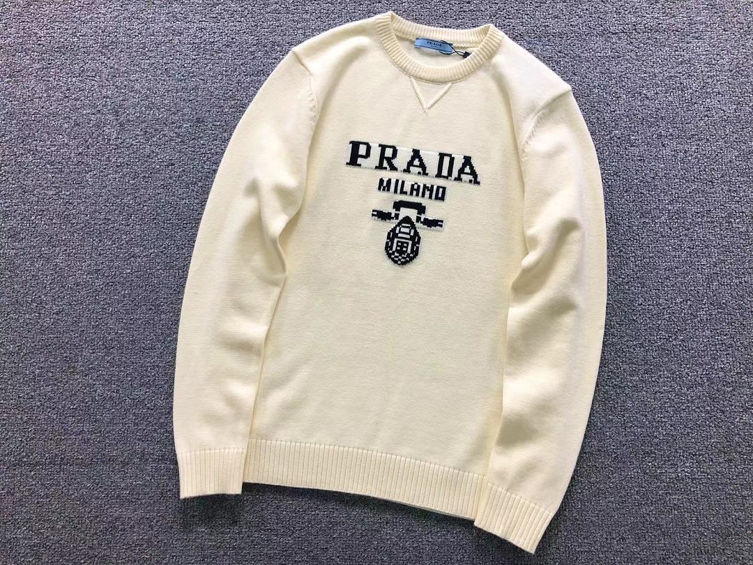 Prada 208 P⭐A⭐A SWEATER 3208110521 (Im 170Cm 60Kg I Wear Size L In The Phot) - Image 6