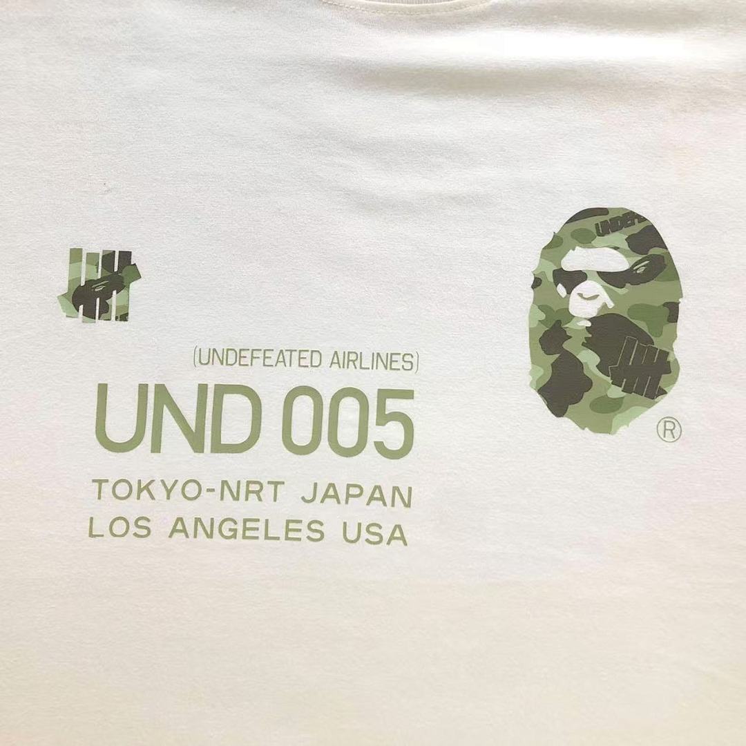 Bape 95 BAPE UNDEFEATED T-SHIRT 3110151017 (Im 170Cm 60Kg I Wear Size S In The Phot) - Image 8